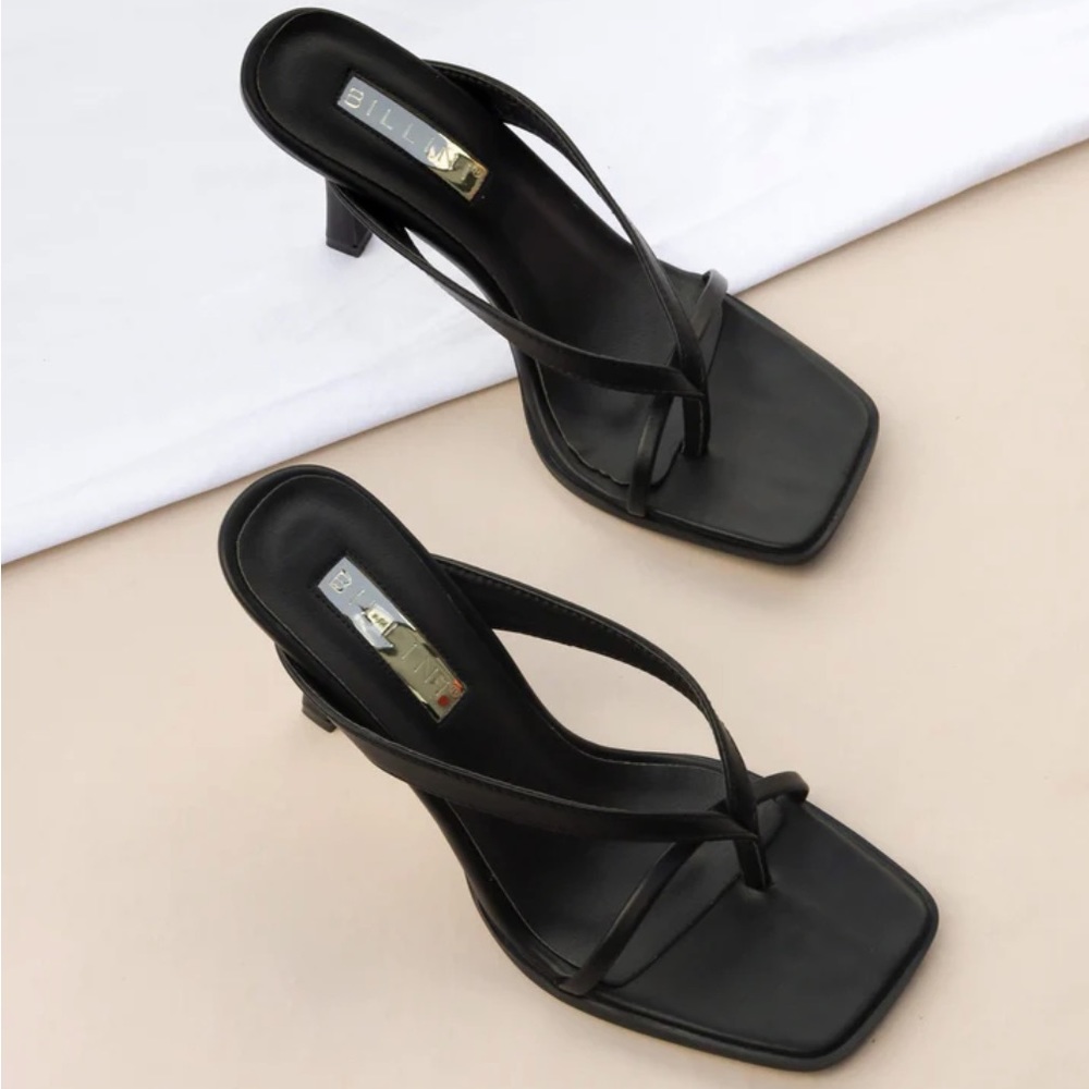 Billini | Black Strappy Sandal Heels